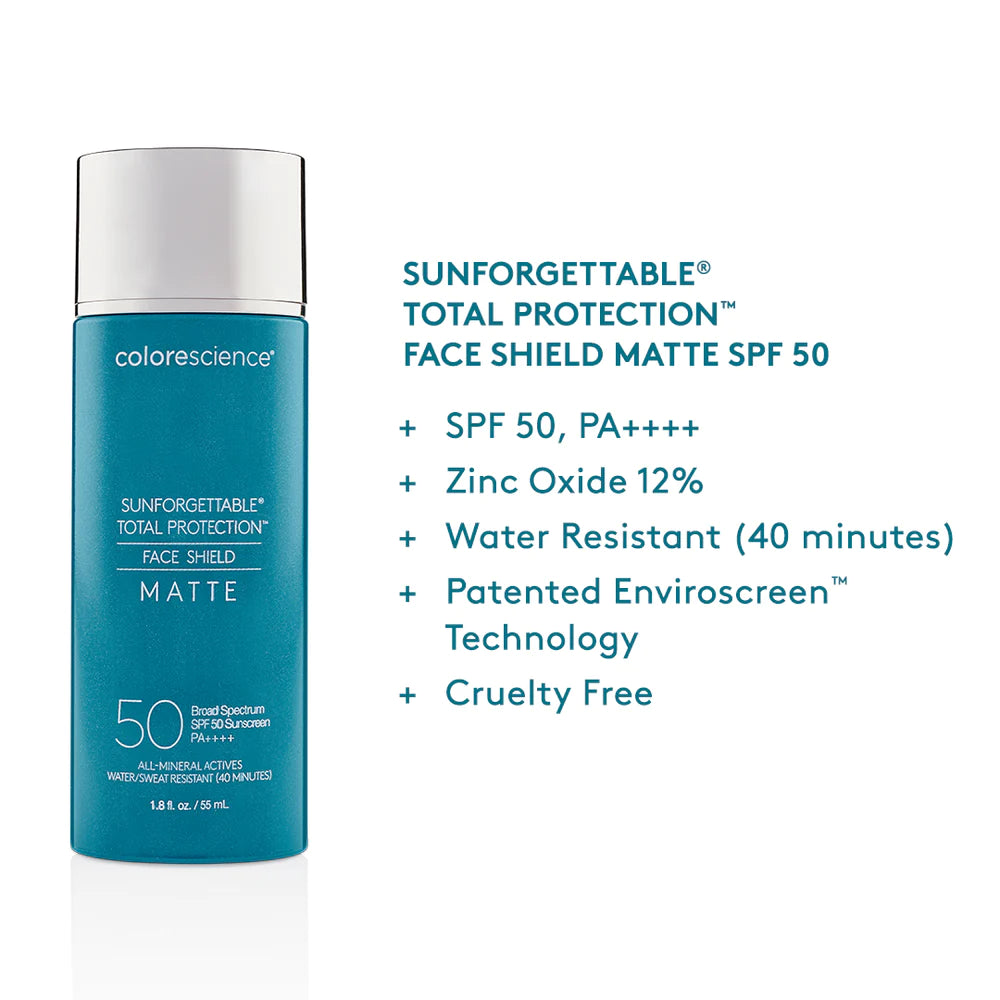 Sunforgettable Total Protection Face Shield MATTE SPF 50