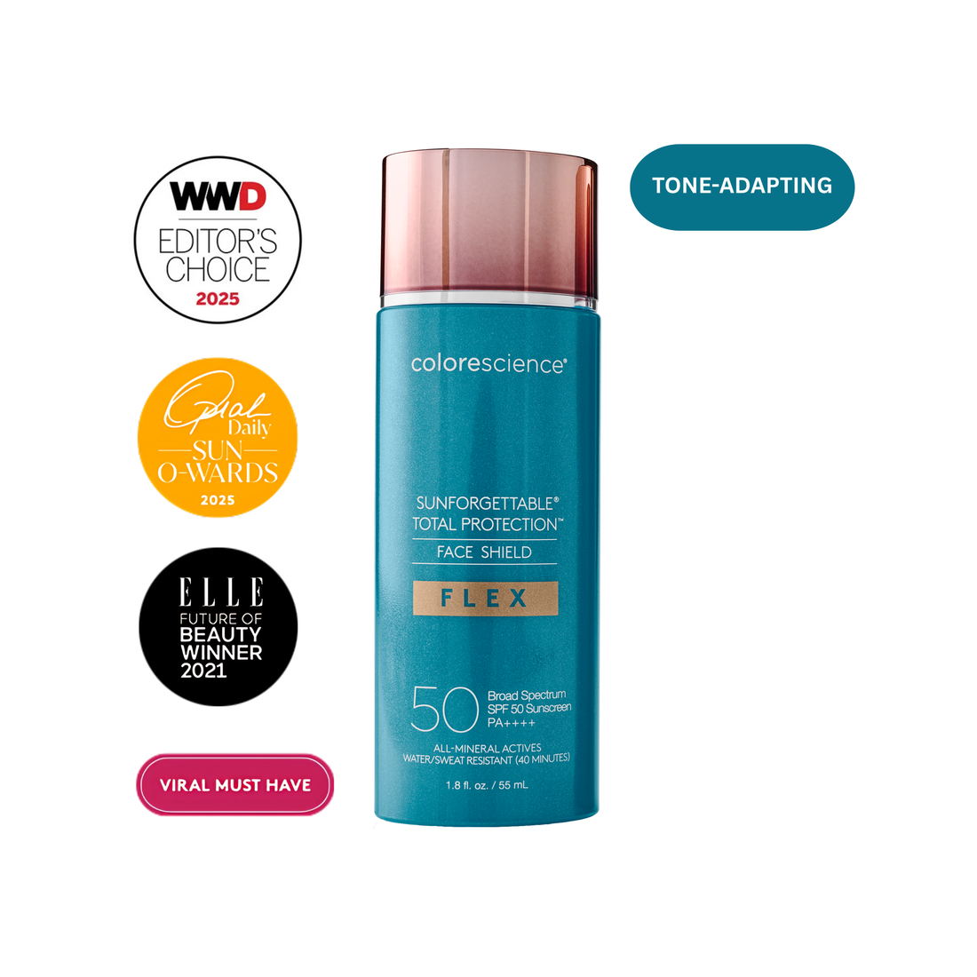 Sunforgettable Total Protection Face Shield FLEX SPF 50